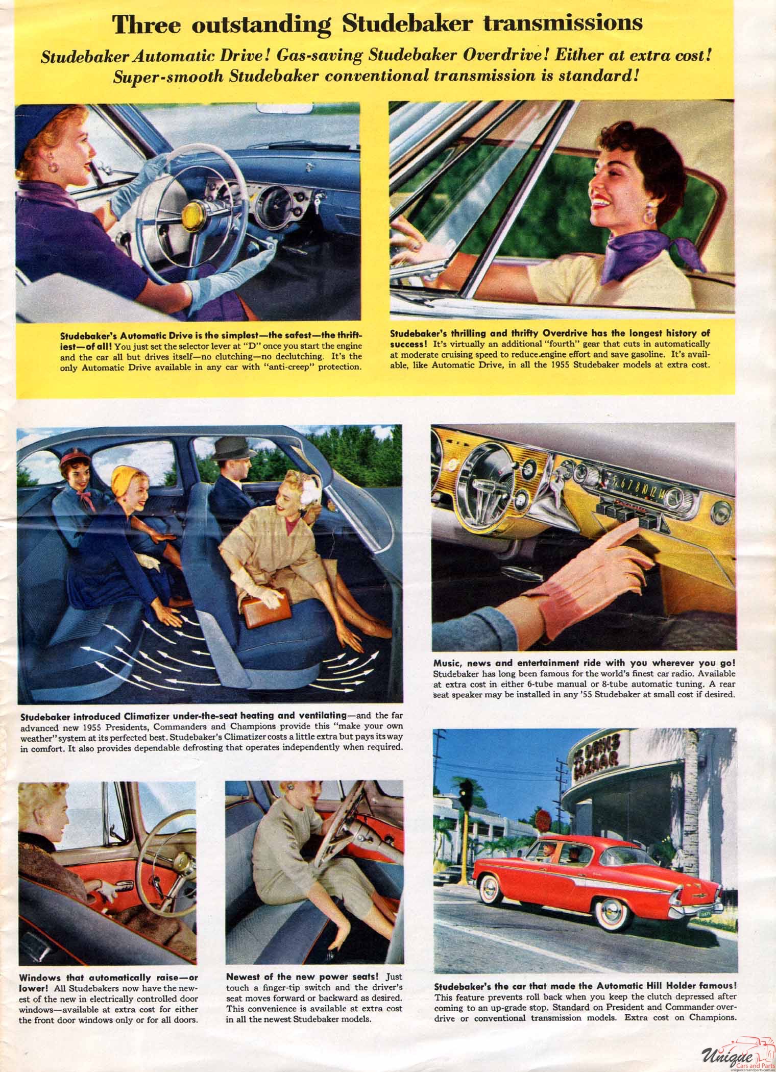 1955 Studebaker Brochure Page 4